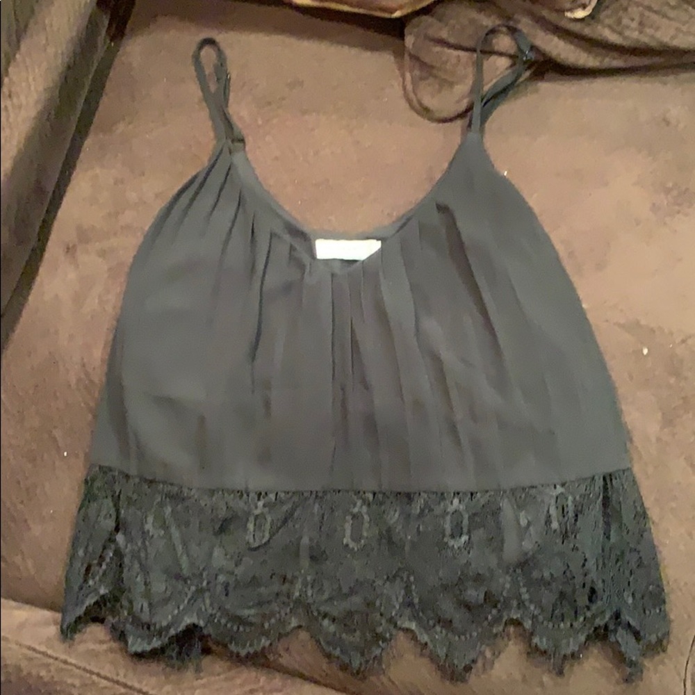 Lace crop top